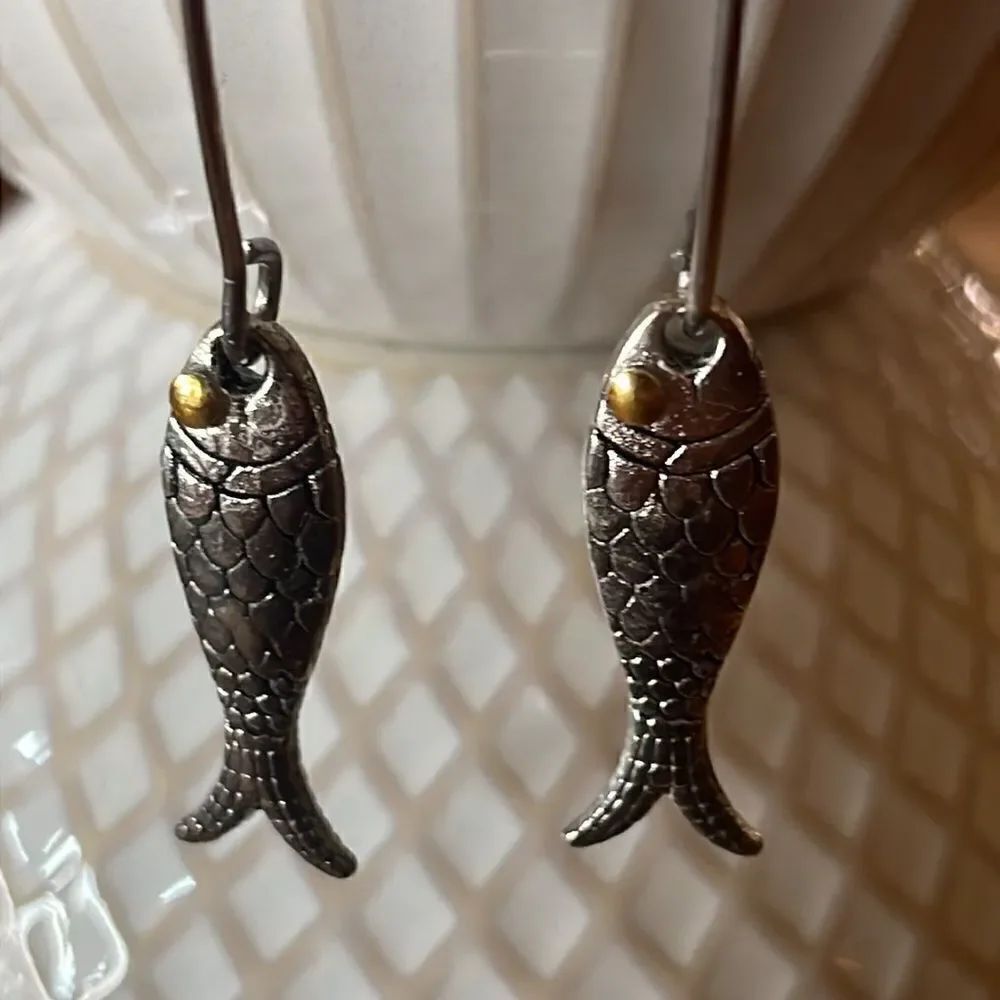 Fish Dangle Earrings